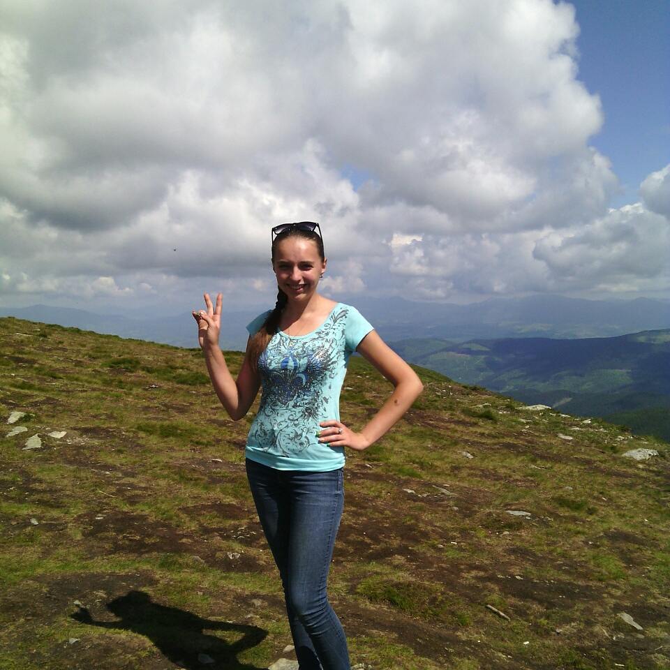 на вершині Говерли