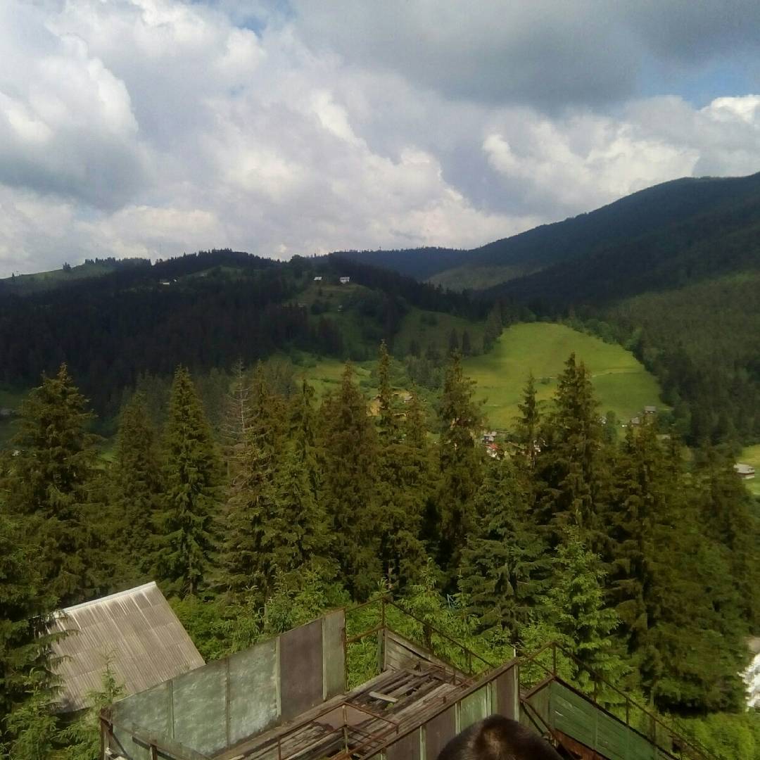 на вершині Говерли