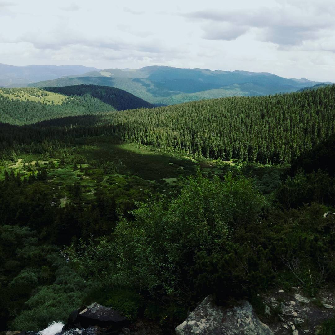 на вершині Говерли