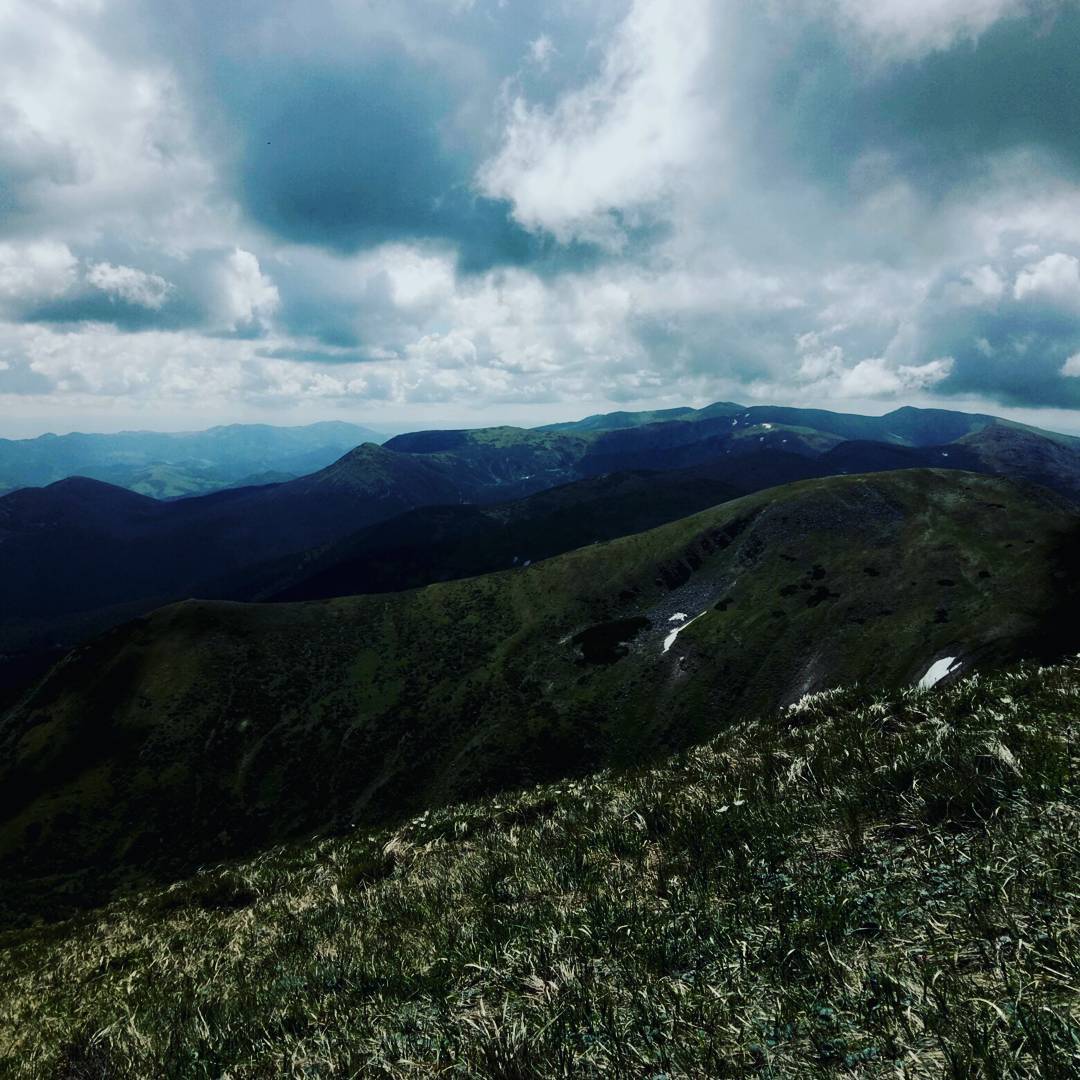 на вершині Говерли