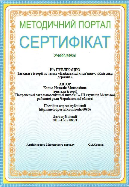 Копил Наталія Миколаївна